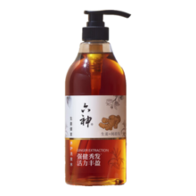 六神【强健秀发】生姜健发洗发水720ml*1(清爽控油止痒 )