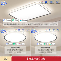 OPPLE 欧普照明 欧普（OPPLE） 星空灰呵护光APP智控TC 呵护光2代A23灯