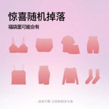 PLUS会员:ubras   福袋盲盒  内衣款式随机 品类不限 【尺码不可选择】