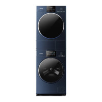 Panasonic 松下 奕仕系列 N1K7+N1MR2 10+10热泵洗烘套装 蓝色