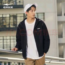 plus会员：鸿星尔克 加厚运动外套 男 运动休闲训练外套 1件