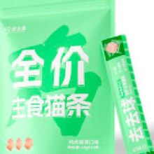 需首购、京东PLUS:宠乐乖（CHONGLEGUAI）猫零食主食猫条 3支×15g