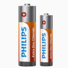 PHILIPS 飞利浦 碳性电池 8粒