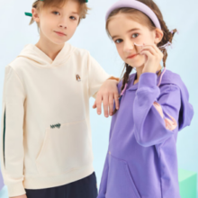 Hush Puppies  暇步士 男女大童卫衣  偏厚