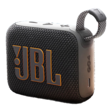 JBL GO4 音乐金砖四代 便携式蓝牙音箱 低音炮 户外音箱 迷你小音响 极速充电长续航 防水防尘 黑色