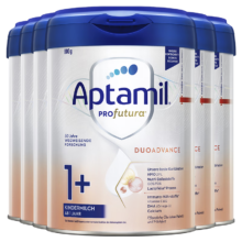预售：Aptamil爱他美 德国白金版HMO 幼儿配方奶粉1+段(1岁以上)800g 6罐箱装 德爱白金