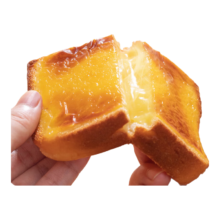 plus会员、概率券：泓一 岩烧夹心吐司 芝士味 420g