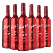双11预售：Penfolds 奔富 Max's 麦克斯 设拉子赤霞珠 干红葡萄酒 750ml*6瓶 整箱装