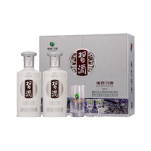 puls会员：习酒 银质礼盒 酱香53度 500mL*2瓶