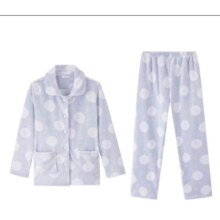 限尺码：香蜜闺秀  秋季加绒家居服睡衣套装 *2套