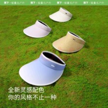 PLUS会员：蕉下 遮阳帽UL56924 草帽款 卡其花草