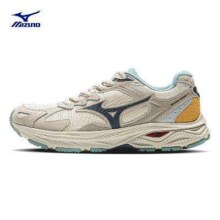 plus会员：Mizuno 美津浓 RACER S 男女款复古老爹鞋 D1GH2435