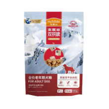 Plus会员：麦富迪老年犬狗粮超肉粒冻干双拼粮300g高龄犬专用