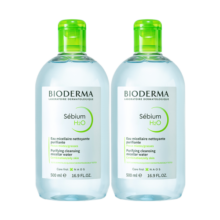 贝德玛（BIODERMA）蓝水卸妆水法国原装进口舒妍多效眼唇脸三合一卸妆七夕情人节礼物 1000ml 【油混性肌肤】