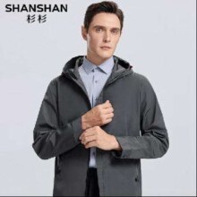 再降价、PLUS会员：SHANSHAN 杉杉 商务休闲风衣男 XF9917253