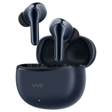 京东百亿补贴、plus会员:vivo TWS 3e 墨蓝 沉浸环绕音质 44H超长续航 智能主动降噪 XE W30