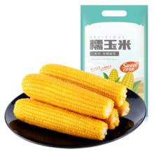 plus会员：京百味 吉林黄糯玉米棒 8根装1.6~1.8KG*4件