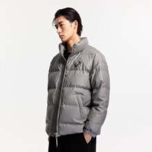 20点、双11预告、PLUS会员：JACK&JONES 杰克琼斯 男士PU宽松百搭羽绒服 224312010