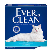 EVER CLEAN 铂钻 膨润土猫砂 蓝标 11.3kg