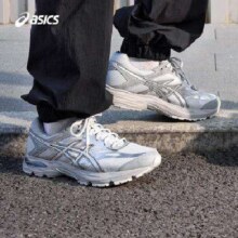 京东百亿补贴：ASICS 亚瑟士 跑步鞋男鞋缓震回弹运动鞋舒适透气网面跑鞋 GEL-FLUX 4 灰色 41.5