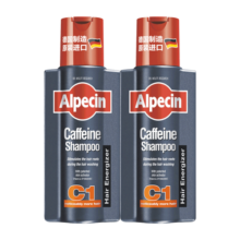欧倍青（Alpecin）德国进口洗发水 C1咖啡因防掉发洗发露男女适用 250ml【两瓶装】