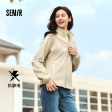 需凑单、PLUS会员：Semir 森马 摇粒绒修身外套 女 109724108005