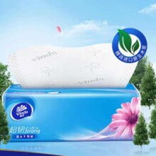 双11狂欢、plus会员:维达（Vinda）抽纸超韧3层100抽 30包＊3件