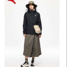 双十一预售：安踏 水壳冲锋衣女三合一加绒登山户外防水运动外套