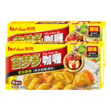 双11狂欢：好侍（House）百梦多咖喱100g/盒*2 咖喱块