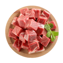 plus会员、京东百亿补贴：恒都 国产谷饲原切牛腩块 1kg*2 偏瘦 肥瘦比1:9 不注水不滚揉*3件