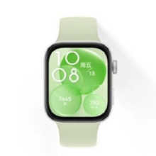 再降价、PLUS会员：HUAWEI 华为 WATCH FIT 3 智能手表 原野绿 氟橡胶表带