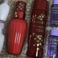 黛珂 DECORTE）紫苏水150ml+30ml*2+牛油果乳液150ml+30ml*2花开锦绣版护肤套盒 护肤礼物