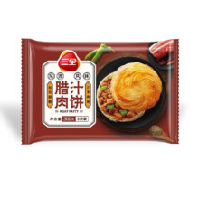 双11，plus会员:三全中式早餐  陕西风味腊汁肉饼300g*10件（任意选择）