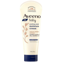 艾惟诺（Aveeno）艾维诺身体乳婴儿润肤霜润肤露宝宝面霜深蓝舒缓柔嫩深层滋润 舒缓润肤霜227g【26年12月效期】