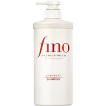 fino芬浓美容液洗发水550ml烫染受损修复毛躁干枯改善洗发露正品