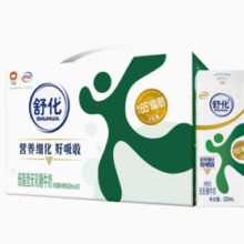 百亿补贴！伊利舒化奶无乳糖低脂牛奶220ml*12盒
