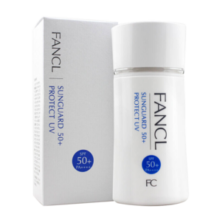 芳珂（FANCL）倍护防晒隔离露60ml隔离霜SPF50+物理防晒清爽不油腻生日礼物
