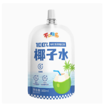 拍12件!不二维尼椰子水共100mlX12件