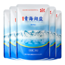察尔汗青海湖盐0零添加未加碘食用湖盐 未加碘400g*50袋（整件）
