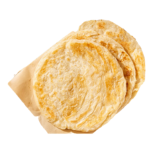 西贝莜面村黄油手抓饼2kg 20片装 1kg*2 早餐半成品手抓饼 生鲜面点