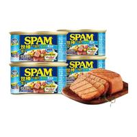 SPAM 世棒 午餐肉罐头 清淡口味198g*4罐