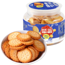 再补货：阪上野村 日式奶香小圆饼海盐味 180g