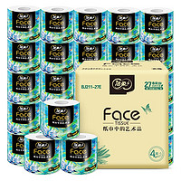 C&S 洁柔 Face系列 卷纸 4层135g27卷