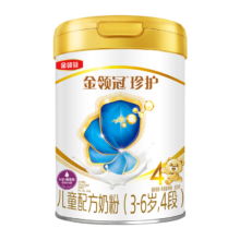 plus会员：伊利 金领冠珍护 儿童A2奶粉4段(3-6岁)800g