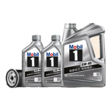 双11预售：Mobil 美孚 保养单次卡 银美孚1号汽机油5W-40 SP级 6L