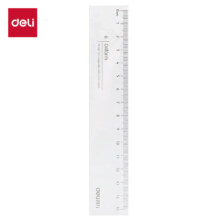 PLUS：DL 得力工具 71971 直尺 15cm
