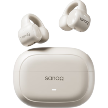 PLUS会员：SANAG 塞那 S3S 柏林之声顶配版 骨传导蓝牙耳机 优雅白 HiFi音质