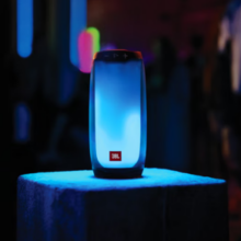 JBL 杰宝 PULSE4 便携式蓝牙音箱 典雅黑