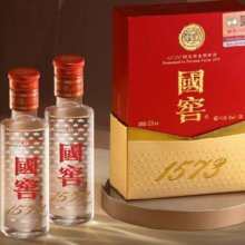 双11狂欢、PLUS会员：国窖1573 经典装 52度 浓香型白酒 50ml*2瓶