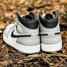 耐克（Nike）[潮鞋]男鞋春季新款运动鞋薄荷绿AIR1高帮篮球鞋子554724-0 554724-078/灰黑白 42.5